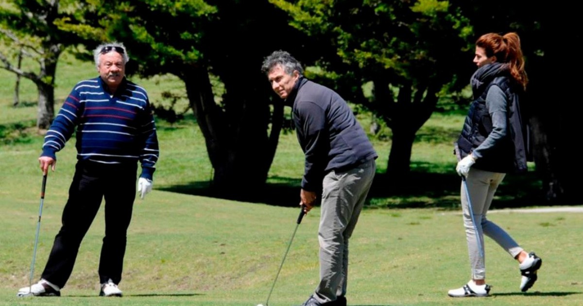 Mauricio Macri compitió en un torneo disputado en el Buenos Aires Golf, una de las disciplinas recreativas a las que más tiempo le dedica desde que dejó la Presidencia.
